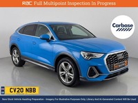 2020 Audi Q3 1.5 TFSI CoD 35 S line Sportback 5dr Petrol S Tronic Euro 6 (s/s) (