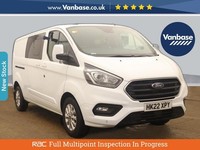 2022 Ford Transit Custom 2.0 320 EcoBlue Limited Crew Van Double Cab 5dr Diesel 