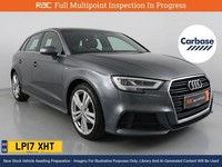 2017 Audi A3 1.5 TFSI CoD S line Sportback 5dr Petrol S Tronic Euro 6 (s/s) (150