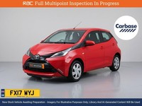 2017 Toyota AYGO 1.0 VVT-i x-play Hatchback 5dr Petrol Manual Euro 6 (68 ps) Hat