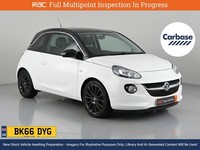 2016 Vauxhall ADAM 1.2i JAM Hatchback 3dr Petrol Manual Euro 6 (70 ps) Hatchback
