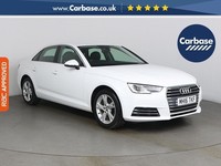 2016 Audi A4 1.4 TFSI Sport Saloon 4dr Petrol Manual Euro 6 (s/s) (150 ps) Saloo