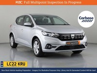2022 Dacia Sandero 1.0 TCe Comfort Hatchback 5dr Petrol Manual Euro 6 (s/s) (90 