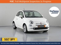 2017 Fiat 500 1.2 Lounge 3dr Dualogic HATCHBACK PETROL Automatic