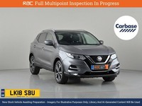 2018 Nissan Qashqai 1.2 DIG-T N-Connecta SUV 5dr Petrol XTRON Euro 6 (s/s) (115 