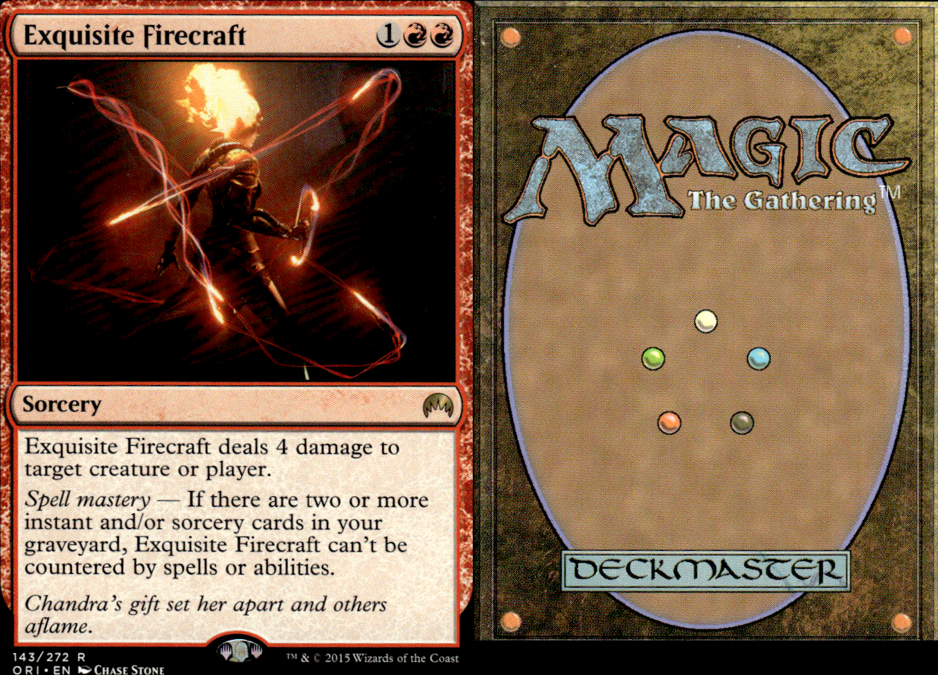 Exquisite Firecraft 1x FOIL ORI MTG Magic Origins Rare MINT red Exquisite Firecraft 1x FOIL ORI MTG Magic Origins Rare MINT red