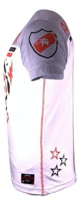 AMERICAN FIGHTER Men's T-Shirt FAIRBANKS 50/50 FOOTBALL Athletic Biker MMA S-5XL