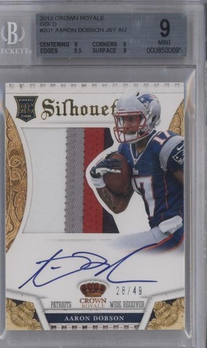 2013 Panini Crown Royale Aaron Dobson #201