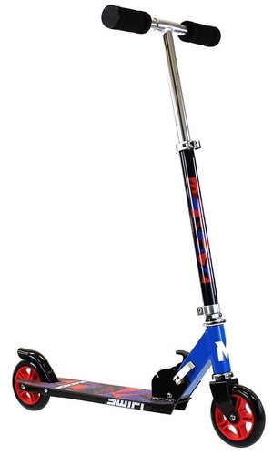 Arebos Trottinette Enfant Cityroller 3 Roues LED Guidon Siège Réglables Frein Marche – Modèle Astrodino