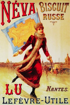 401605 Neva biscuit russe Bakery utile WALL PRINT POSTER CA