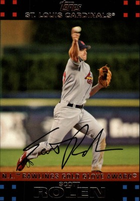 2007 (CARDINALS) Topps Red Backs #302 Scott Rolen GG