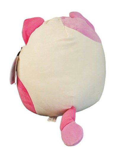 Squishmallow 12" Tiffany Cream Cat 2020 Valentines  Plush Toy Pink Ears NWT