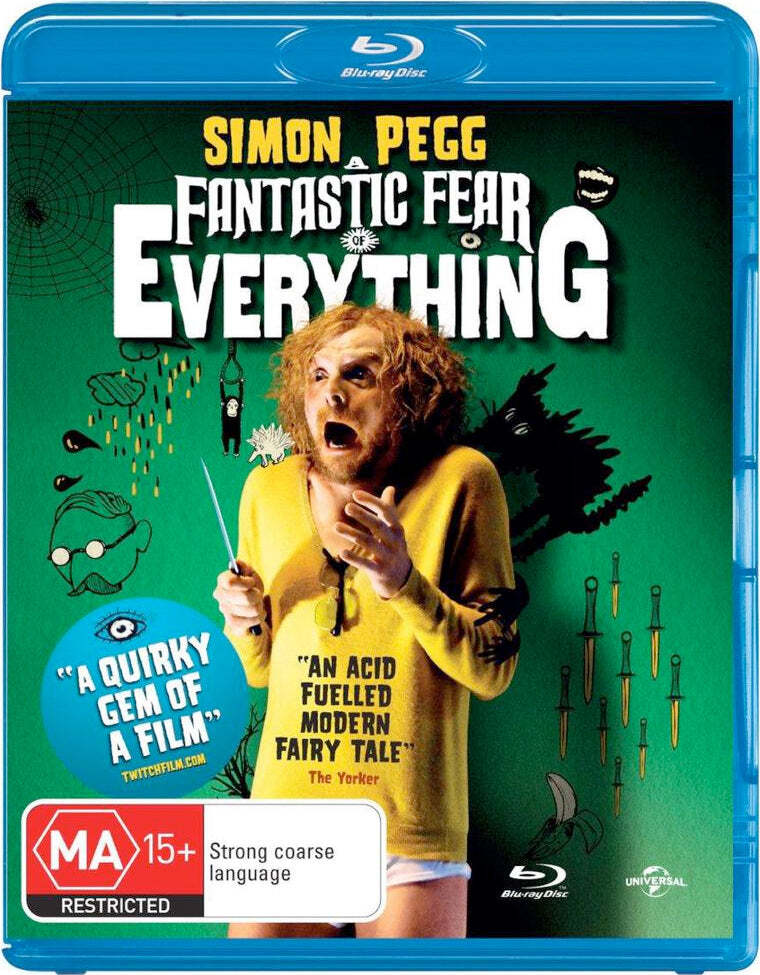 Fantastic Fear Of Everything (Blu-Ray) New & Sealed - Region B - Picture 1 of 1