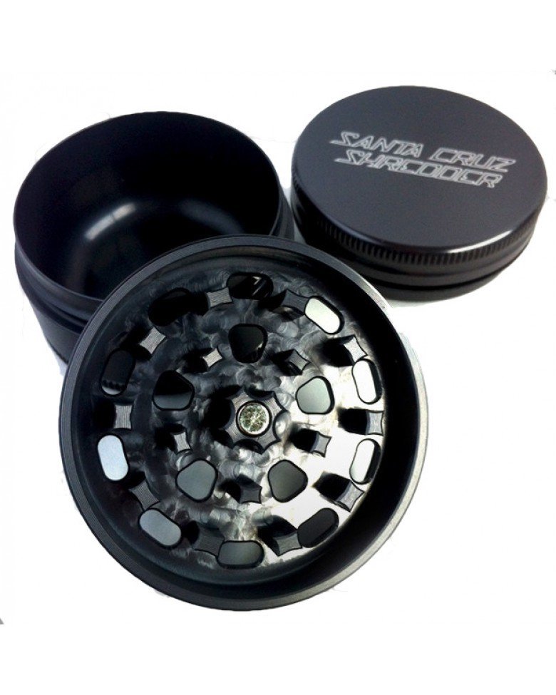 Santa Cruz Shredder LARGE 2.75" 3 Piece Herb Grinder Authentic in Box NEW
