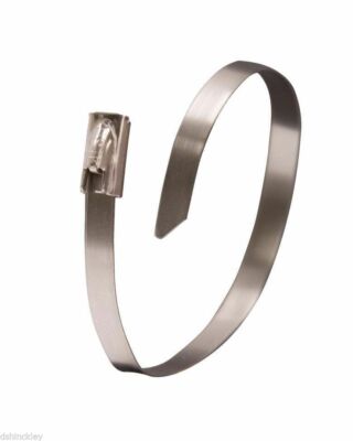 10'' 300lb - 316 Stainless Steel Cable Ties Part #SSP10-HD 100/bag