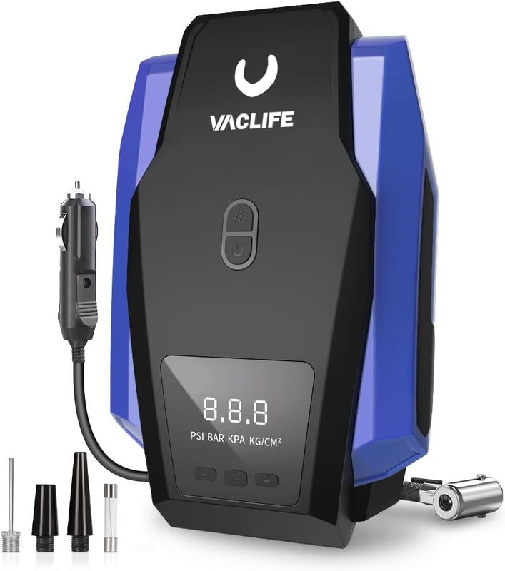 - Pump For Car Tires (up To 50 Psi