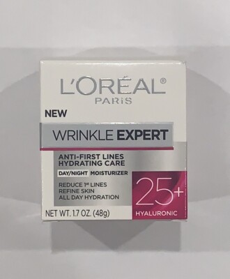 L'oreal Paris anti wrinkle expert 25 +Hyaluronic face Cream 50ml