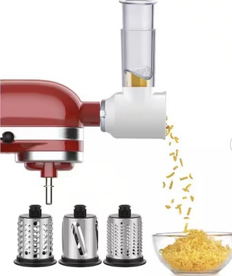 Kitchen Aid Slicer-Shredder-Grater-Inno Moon Stand Up Mixer Accessory-Attachment