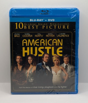 American Hustle (Blu-ray + DVD) NEW/SEALED