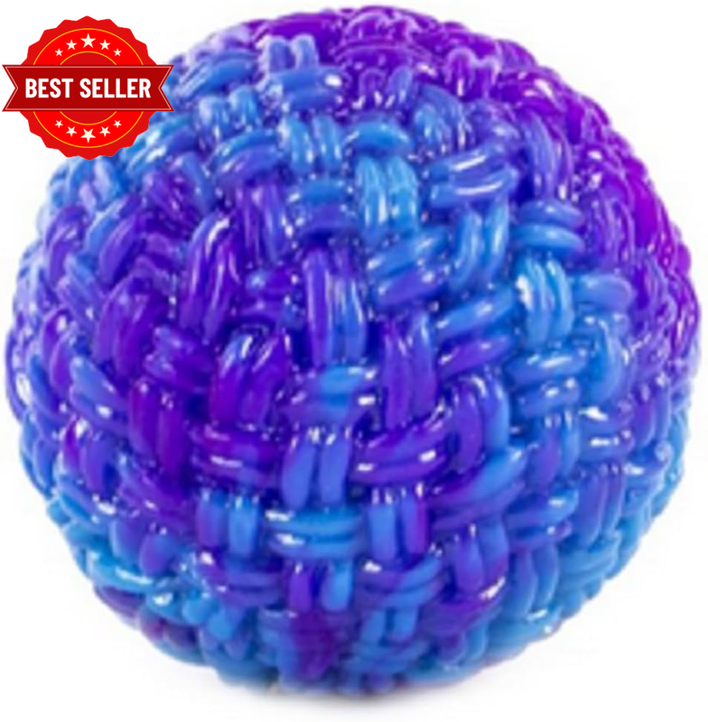 Woolly Ball - High-Bounce Tutti Frutti Design