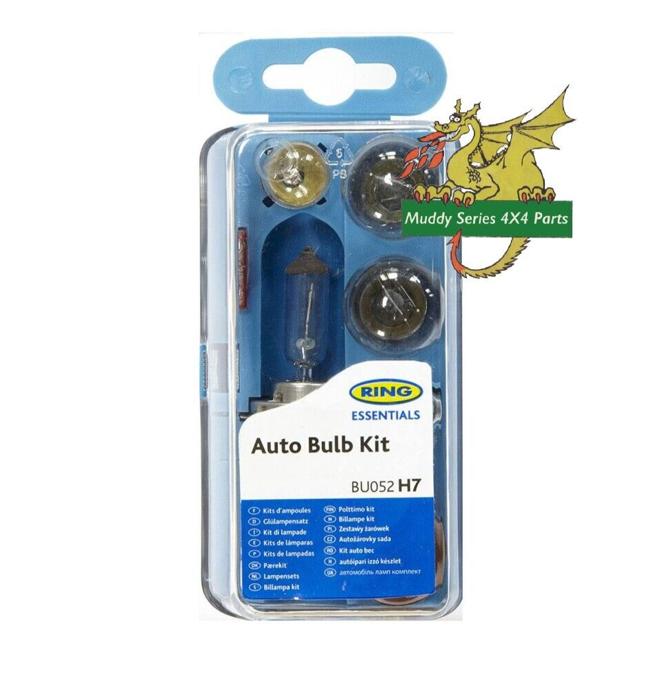 Ring Automotive H7 Single Bulb and Fuse Kit BU052