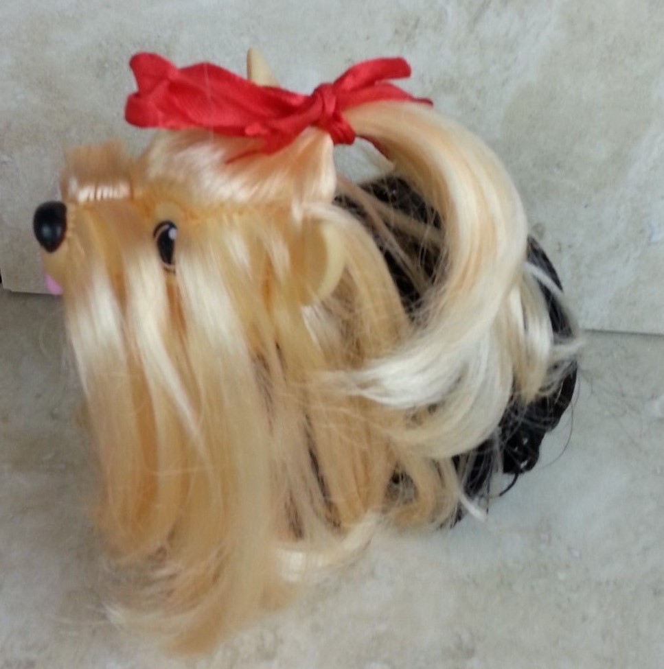 Vintage 1989 SWEETIE PUPS Toy YORKIE Puppy Dog My Little Pony Hasbro Terrier 5