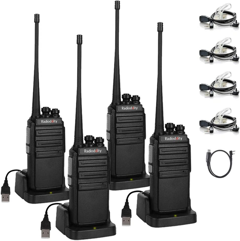 Adults Uhf Two Way Radio Rechargeable