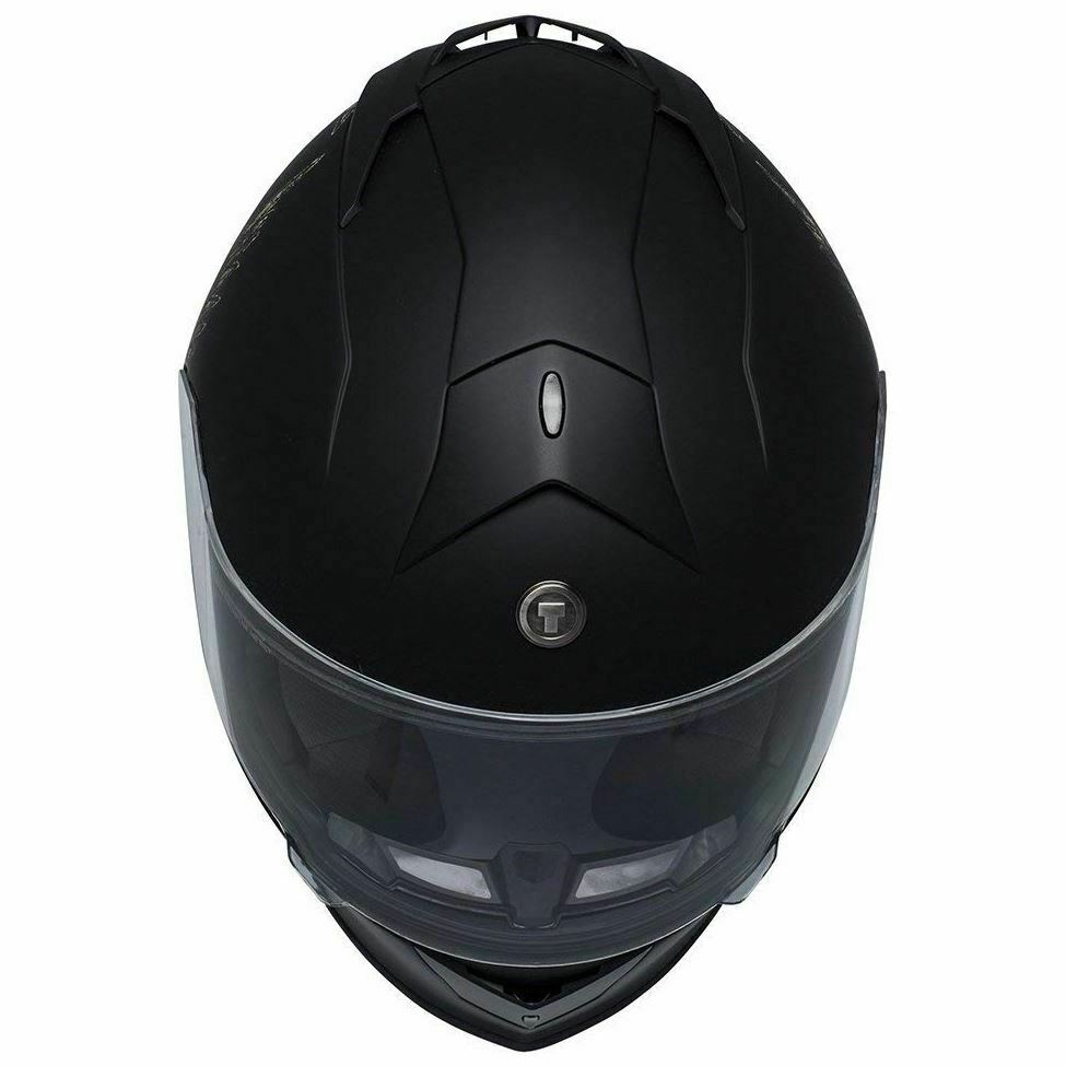 TORC T14B15WS:22 T-14 Wings Small Black Full Face Helmet W/BLUETOOTH T14B15WS