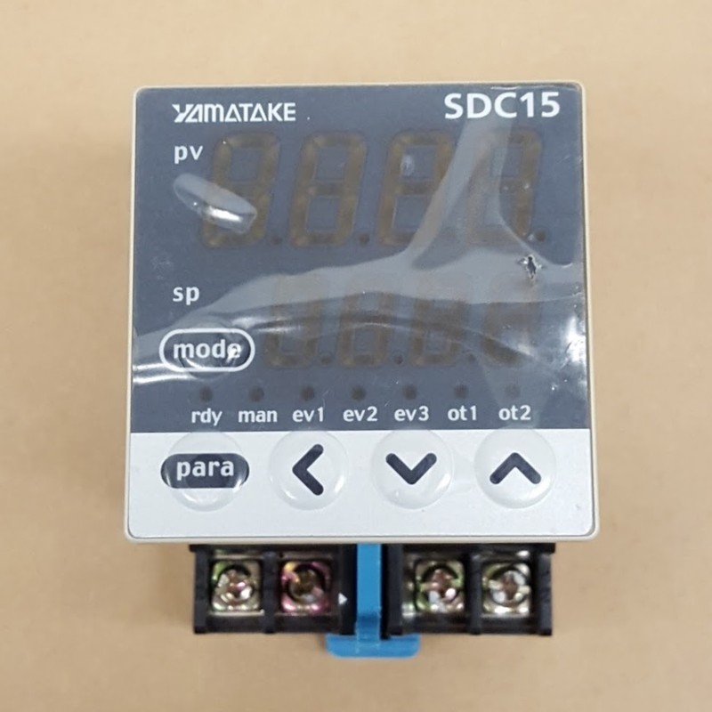Lot of 5 Yamatake Azbil SDC15 C15TV0RA0200 Temperature Controller Used E6