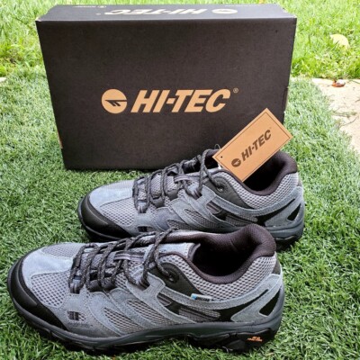 Hi-Tec Ravus Low WP Men's Waterproof Hiking Boots Dark Grey, Multiple Sizes