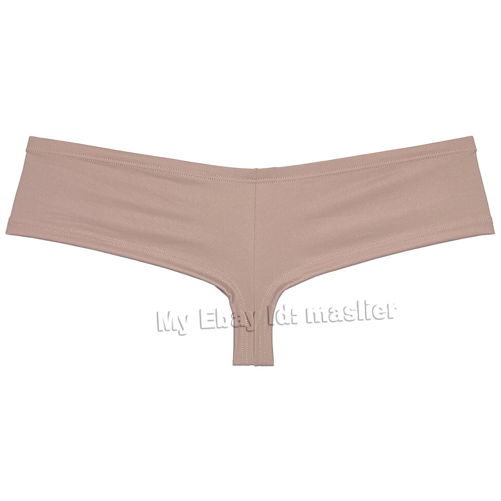 Men Skin Feel Cheeky Boxer Brief Underwear Booty Short Half Hip Brazilian Bikini