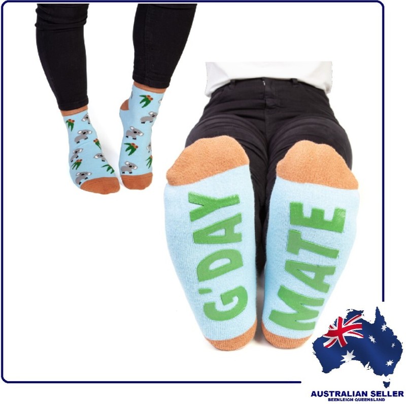 Feet Speak Socks ~ KOALA - G'DAY MATE ~ Unisex