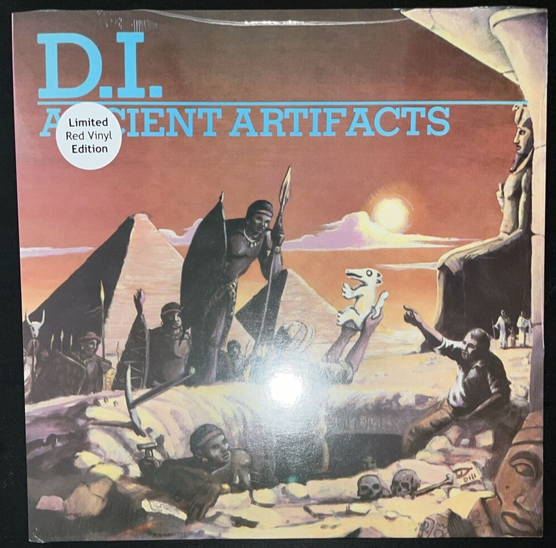 D.I. ANCIENT ARTIFACTS RED VINYL LP LIMITED EDITION SEALED MINT