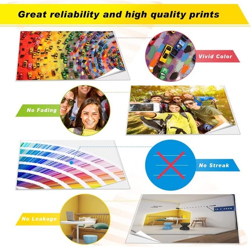 4x 206A W2110A Compatible Toner Cartridge for HP Color Pro M255 M255dw MFP M282