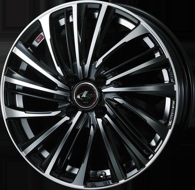 Weds LEONIS/FS 4-wheel set 17X6.5J +42 4x100 Color: PBMC