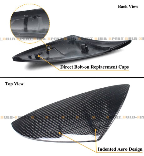 FOR 2021-24 LEXUS IS300 IS350 IS500 M TYPE CARBON FIBER MIRROR REPLACEMENT CAPS
