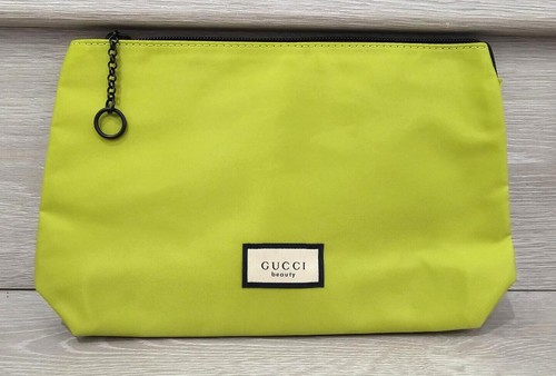 Gucci Beauty VIP GWP Gift Guilt Guilty Elixer Green Trousse Pouch