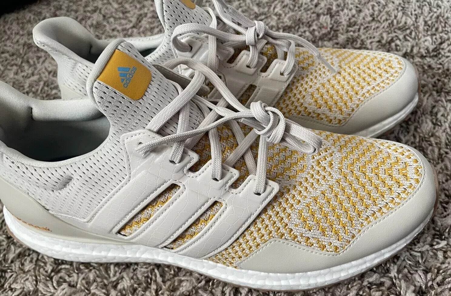 30cm　アディダス　ウルトラブースト ゴルフ　シューズ　IE2138 Adidas Ultra Boost Golf IE2138 Shoes Tan GOLF Size 7 4d