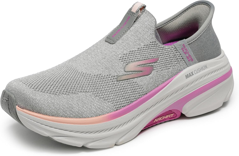 Skechers Women's Max Cushioning Arch Fit Cambridge Hands Free Slip-in Sneakers