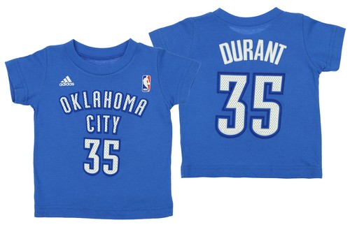 Футболка Adidas NBA Toddlers Oklahoma City Thunder Кевина Дюранта #35 Game Time