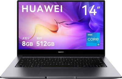 HUAWEI MateBook D 14 Laptop Win11 14in FHD Core i5-1135G7 8GB/512GB Wi-Fi6