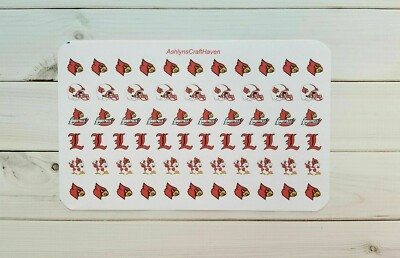 64 College Football Planner Stickers- Perfect For Any Planner- Erin Condren