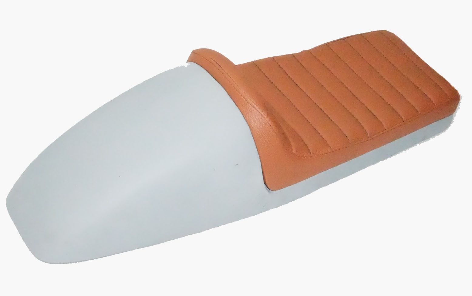 Benelli Mojave 260 360 Cafe Racer Complete Seat Tan Leatherette Steel Primer 