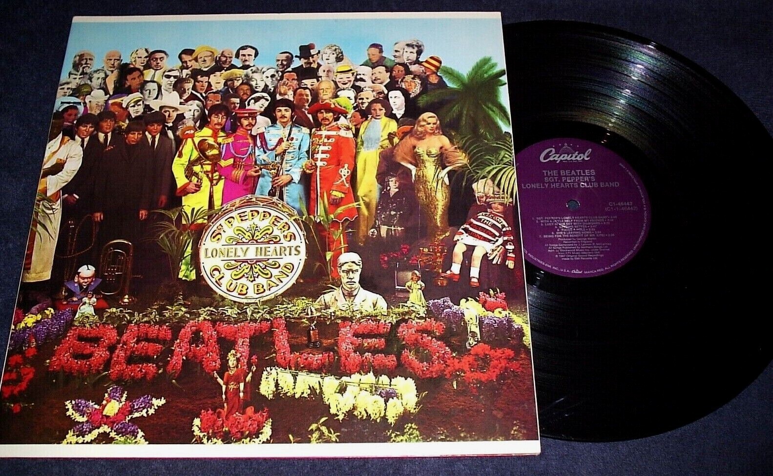【美品】Beatles レコード LP SGT. PEPPER'S BEATLES Sgt Peppers Lonely Hearts MFSL1-100 LP Vinyl 83