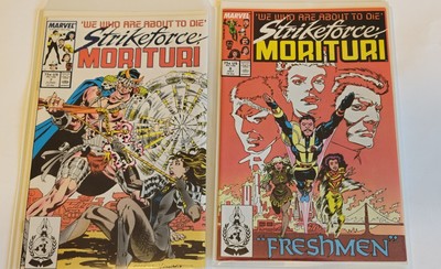 Strikeforce Morituri  # 7 & 8  (Marvel 1987)  Very Fine