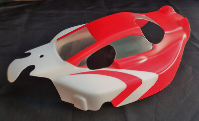 OFNA Vintage HYPER 7 Painted & Film Covered Nitro Body  (not TQ model)  NEW