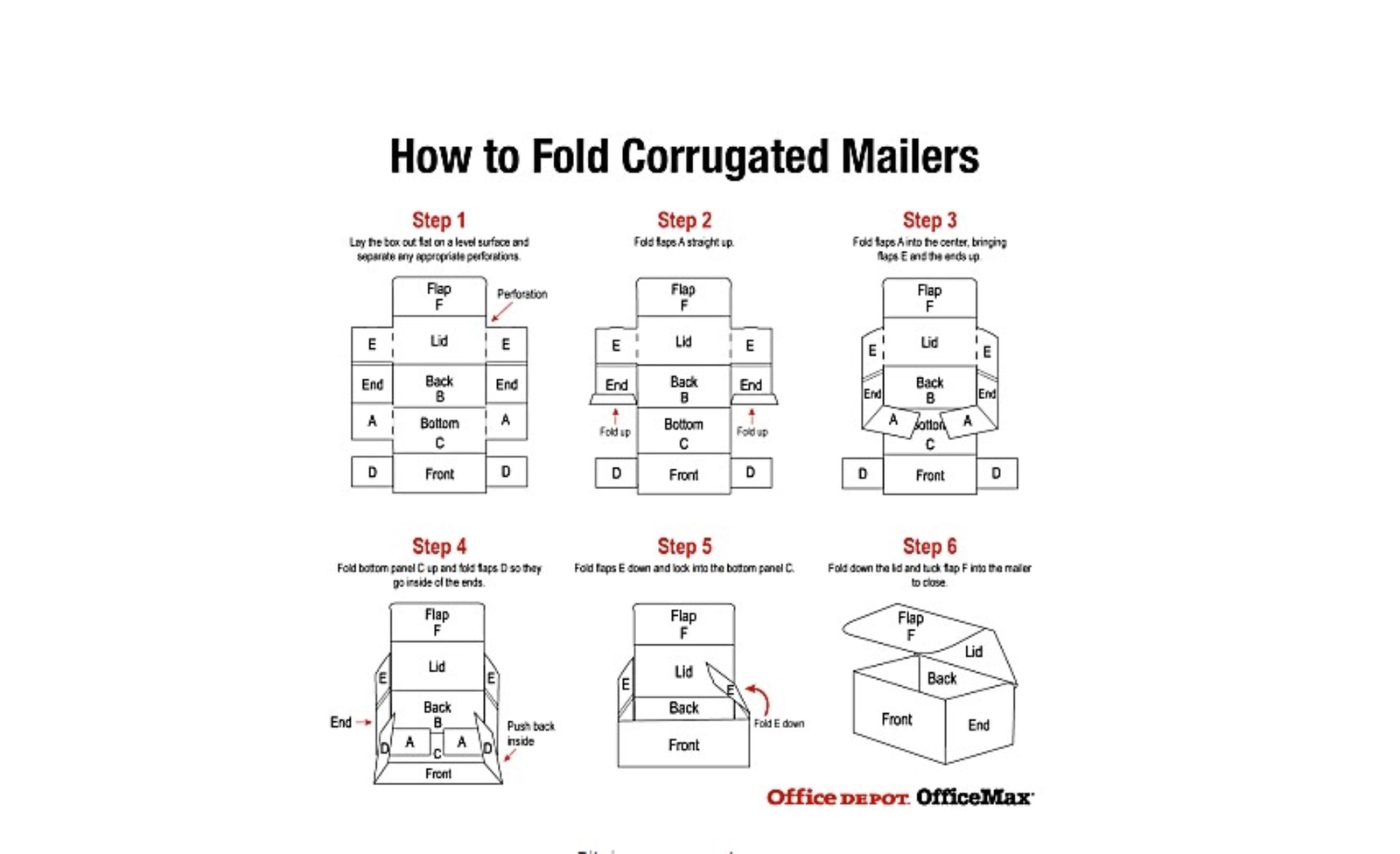 Pack of 150 Folding Shipping Box 10x4x4 White Cardboard Strong Corrugated Mailer - Picture 3 of 7