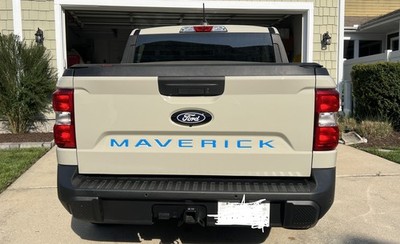 24-25 Polaris Ranger XD 1500 Tailgate Inlay Decal Stickers – Choose Your Color | Carbon Fiber Texture Vinyl 4 thumbnail image