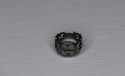 Nightwish Ring Size 9 Vintage 2005 Alchemy Poker English Pewter