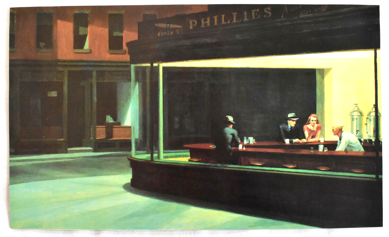 EDWARD HOPPER NIGHTHAWKS LITHOGRAPH, 1990 | eBay
